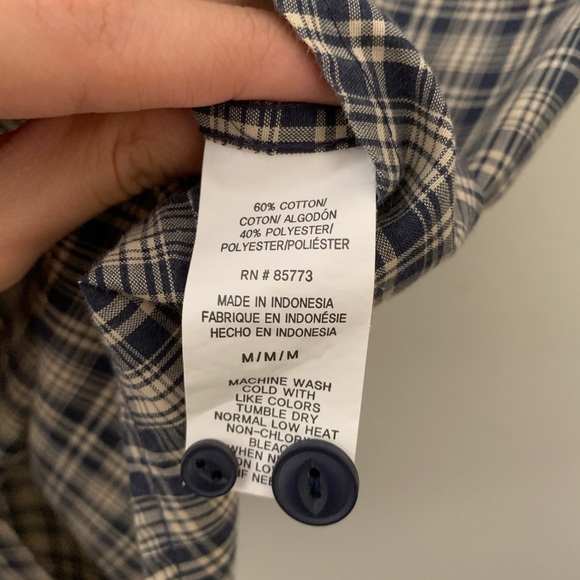 Plaid Button-Up Collared O’Neill Shirt - Picture 6 of 8